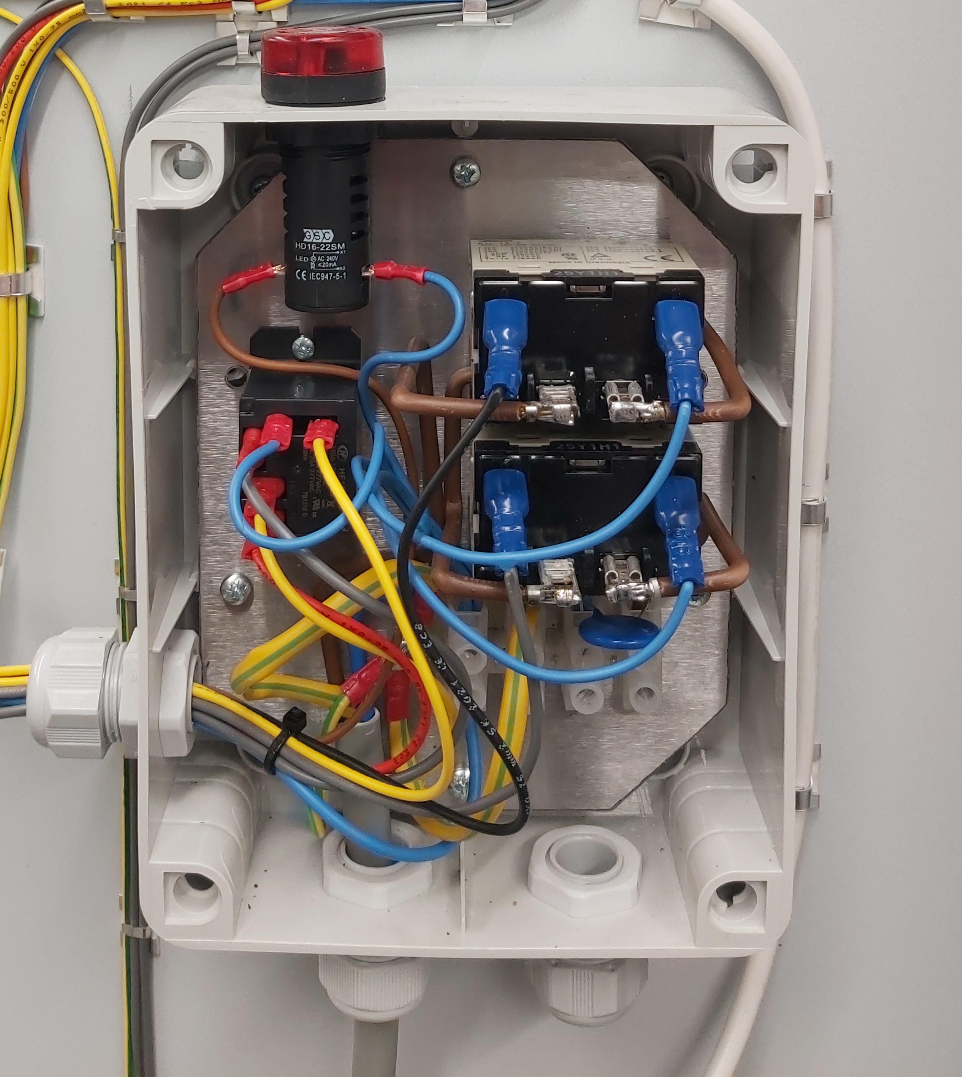 30 AMP CONTROL BOX USED WITH ELECTRIC COMBI BOILER