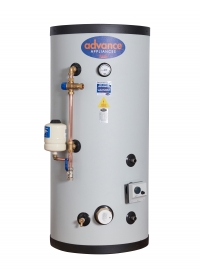 VENTED THERMAL STORE CYLINDER INDIRECT TWIN COIL TSiC